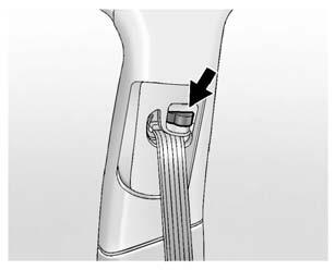 shoulder belt height adjustment could reduce the effectiveness of the safety belt in a crash. See How to Wear Safety Belts Properly 0 58.