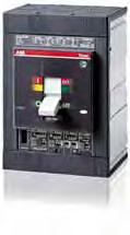 Tmax power distribution circuit breakers T5 Breaking capacity at 5VAC Icu Ics(Icu) N 6KA 00% S 50KA 00% H 70KA 00% T5 00 TMA N S H 20 00 20 00 In (A) Ordering Code SDA056R SDA057R SDA0577R SDA0578R L.