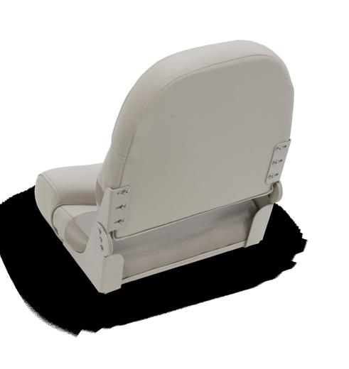 BLACK LABEL SERIES SEATING FOLD DOWN SEAT Ideal for fishing on your pontoon.