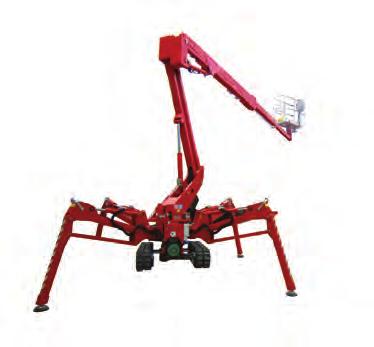 of CMC s rubber track mounted aerial lifts.