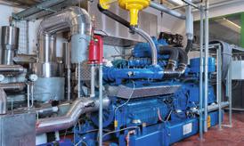 overhaul Lower operating costs due to lowest lube oil consumption and more operation hours until oil change Improved durability ensures higher reliability and availability Wentorf Biogas Plant