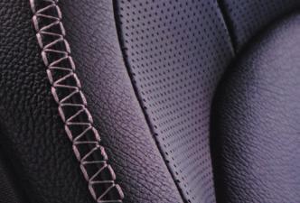 sports seats offer greater support during fast cornering.