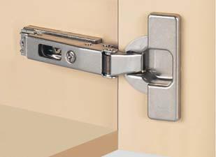 Concealed Hinges DUOMATIC, for door thicknesses from 10 mm,