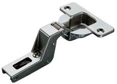 Concealed Hinges Half overlay mounting/twin mounting Door overlay E mm 7 8 9 10 11 12 1 14 15 16 17 18 19 20 21 22 2 A&SM 4 5 6 7 8 9 10 11 12 1 14 15 0 4 5 6 7 8 9 10 11 12 1 14 15 Distance to cup E