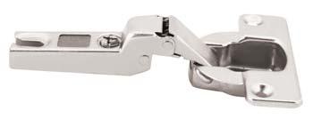 Concealed Hinges Half overlay mounting A Version Door overlay mm 9 10 11 12 1 14 15 16 17 18 19 20 2 4 5 6 7 8-2 2 4 5 6 7 8 0 2 4 5 6 7 8 5 4 5 6 7 8 4 Distance to cup E mm