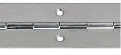 Furniture Hinges Piano hinge for screw fixing Order reference Also available in fixed lengths.