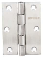 Furniture Hinges Stainless steel, quality SUS 40 Version: Weldable, anti-magnetic Width open B mm Packing: 1 pc. 2 51.04.