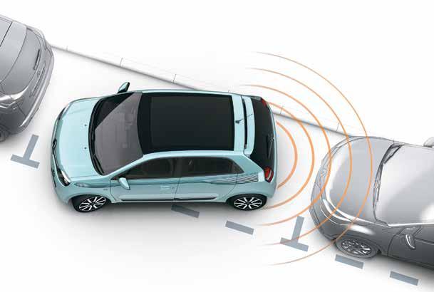 Driving assistance Rear parking sensor Essential for peace of mind when travelling.