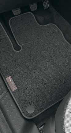 Mats Custom-fit and personalised, Twingo mats add an additional touch of refinement to your vehicle.