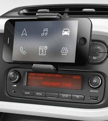 Technology and innovation R & GO R&Go is an application that turns your smartphone into a touchscreen for your dashboard!