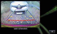 Reverse parking camera system Rear parking sensors with reverse parking camera, which displays the image on the navigation system screen alongside