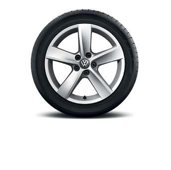 ADDITIONAL ITEMS OF STANDARD EQUIPMENT: SEL* (OVER MATCH) WHEELS AND SUSPENSION Alloy wheels, four 7J x 16" Rivazza with 215/45 R16 tyres and anti-theft wheel bolts EXTERIOR LED headlights for dipped