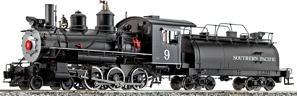 SP 4-6-0 Electric Prototype Information Southern Pacific Narrow Gauge Number 8 and 9 were two of the last three remaining steam locomotives that worked the SP s narrow gauge in western Nevada and