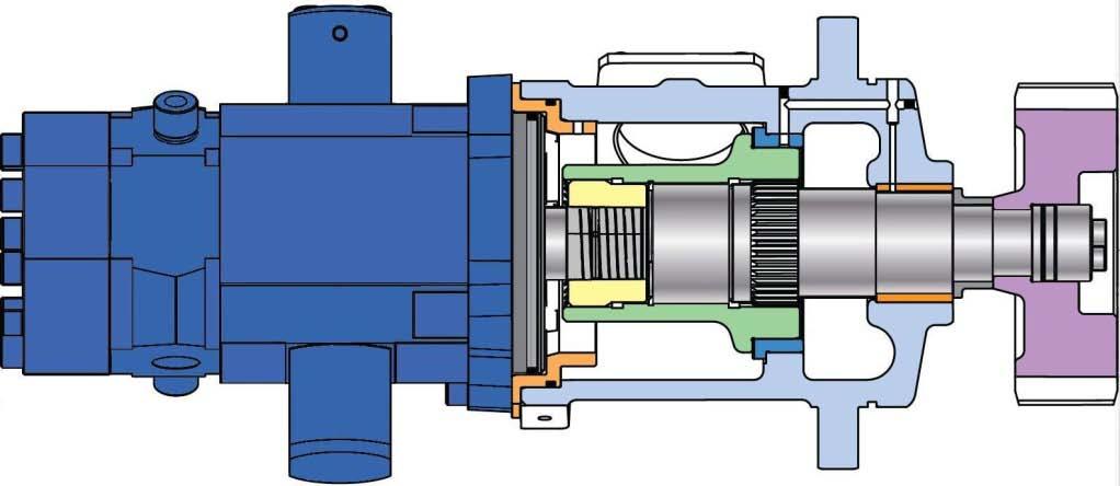 Pilot pump The engine driven pump unit consists: - Radial piston pump - Fuel Filters - Necessary valves - Control system