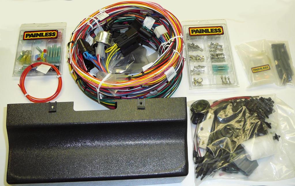 SMALL PARTS Included with the Painless harness are 2 parts kits, and 2 bag kits.
