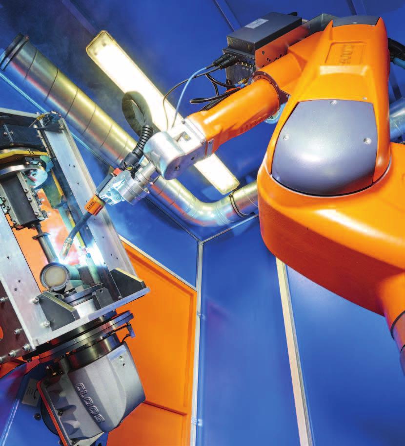 Welding robot Systematic automated
