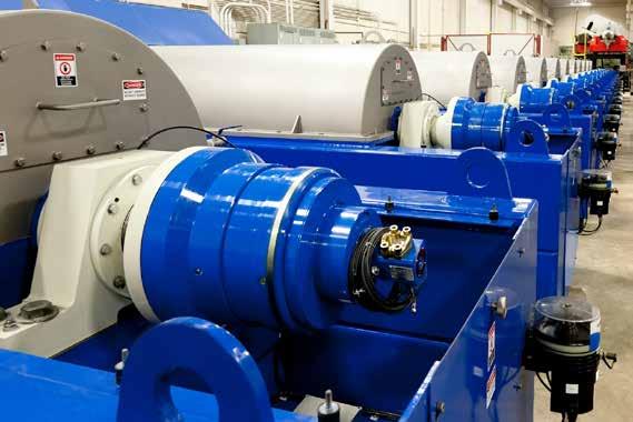 Hydrostatic Drive System 1 Hydraulic Motor ROTODIFF and Hydraulic Unit A decanter centrifuge requires two independent drive systems.