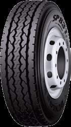00R20 16 150/147 K TT 1087 282 8.0 15.8 SP 831 An all wheel position tyre designed for on- and off-road service.
