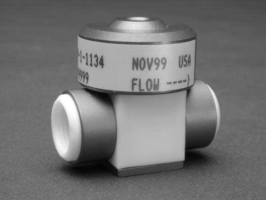 PV-1 Miniature Pneumatic Valve Product Overview The PV-1 PTFE Miniature Diaphragm Valve is designed for use in high purity semiconductor applications, and is also ideally suited for ultra-pure water