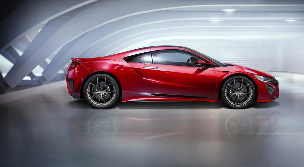 Frame The original aluminumbodied NSX defined a new