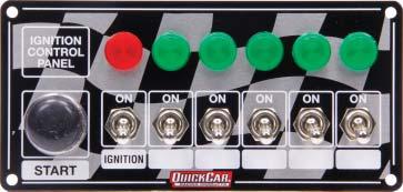 IGNITION CONTROL PANELS Ignition Control Panel 50-166 Similar to the 50-165 ignition panel, but with the addition of