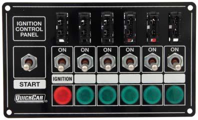 Weatherproof Fused Ignition Control Panel 50-7164 Ignition panel combines the benefits of weatherproof, precision micro switches with built-in fuse access and a compact, 6-7/8" wide x 4-1/8" high
