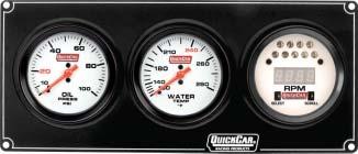Extreme Gauge Panels With LED Digital Tachometer Panels feature the addition of the Extreme LED Digital Tachometer, designed for use as an RPM indicator or shift light.