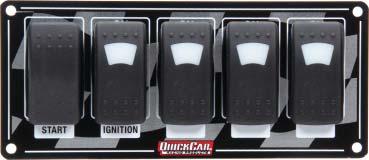 Ignition Control Panels With Rocker Switches See Page 27 52-165 (Checkered Flag) 52-865 (Black) 52-865 52-166 (Checkered Flag) 52-866 (Black)