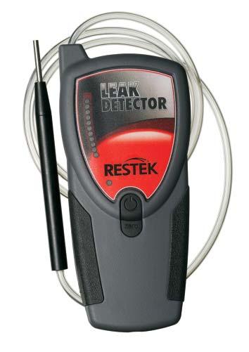 Leak Detector Restek Electronic Leak Detector Don t let a small leak turn into a costly repair protect your instrument and analytical column by using a Restek Leak Detector.