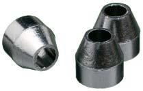 Vespel /Graphite Ferrules 60%/40% Vespel /graphite blend offers the best combination of sealing and ease of workability.