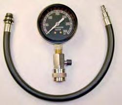 oil from the carburetor air box 3 4 Compression Tester Coolant Pressure Tester Use this test when the engine has: Broken recoil