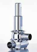 Type 483 Type 485 Type 484 Pharmaceutical industry Breweries Food and beverage industry Cosmetic industry Valve sizes DN 25 through DN 100, 1" through 4" Great variety of aseptic connections (e. g.