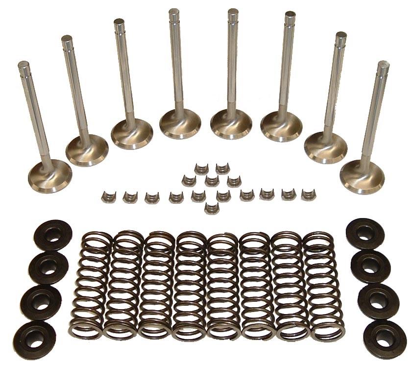 Valves and Lifters for your Model T Complete Modern Valve Set Single Lock Adjustable Lifters All the parts you need to redo your valves 8 stainless steel valves for Long Life!