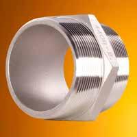 Hexagon nipple stainless SW L INCH Nominal diameter L SW 1.4408 kg/pce.