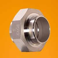 Unions conical butt weld stainless SW D2 D1 L INCH Nominal diameter L SW D1 D2 1.4408 kg/pce.