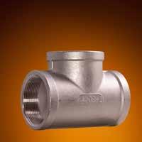 Tees equal stainless D L INCH Nominal diameter L D 1.4408 kg/pce.