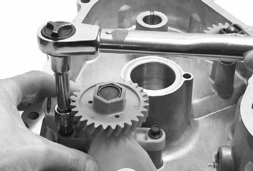 On the Gerotor Gears: one edge contains small molding marks or dots, which must be matched to those on the inner gear.