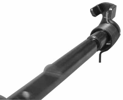 Figure 5-31. Choke Shaft and Spring Details. inner leg of the spring, against the formed stop within the choke lever as originally assembled. spring must still be between the formed stops of 11.