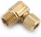 90 Deg Male Elbow Brass Compression Fittings Male Run Tee HOSE & FITTINGS Tube OD Male Pipe