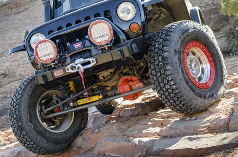 This application of OME BP-51 High Performance Bypass Shock Absorbers has been engineered specifically for the Jeep JK Wrangler with larger lifts of 3.5 to 4.5 inch.
