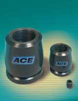 TUBUS-Series Type TS Profile Damper Axial Soft Damping The profile damper type TS from the innovative ACE TUBUS series is a maintenancefree, self-contained damping element made from a special