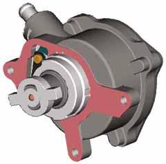 5L engine s vacuum pump is mechanically driven by the timing chain and provides power
