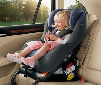 The ISOFIX G 0/1 child seat will ensure extremely safe and comfortable travel for your little passengers weighing up to 18 kg.