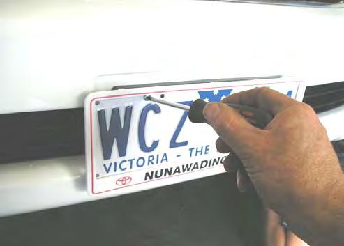 REMOVAL OF BUMPER 1.
