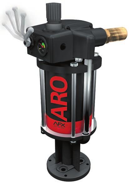 ARO Piston ARO piston pumps provide industry proven dependability, economy and precision control for the delivery of a wide range of flowable materials.