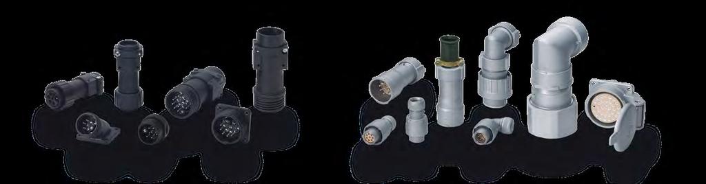 Connectors I Page 6 Series M Circular modular connectors Series M1, M3 Schaltbau M1 and M3 Series connectors to industry standard are of modular design, thus offering a customized and cost-effective