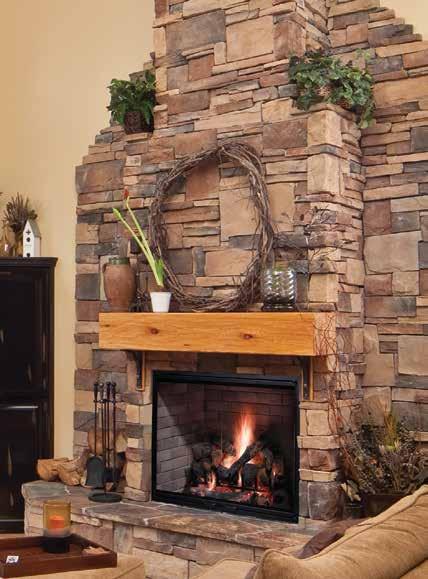 BILTMORE TRANSFORMATIONAL AMBIANCE. The Biltmore is the largest wood burning fireplace in the industry an impressive distinction.