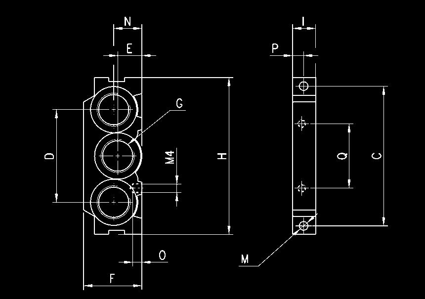 interface seals valve/manifold (CNVL-3I1) or 1x interface seal valve/manif.