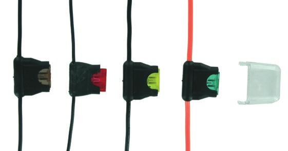 Waterproof Fuse, Cover included 2 x 5-1/2" (139mm) wire leads