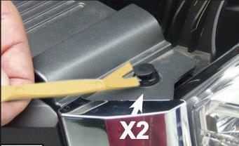 Care must be taken when installing this accessory to ensure damage does not occur to the vehicle.